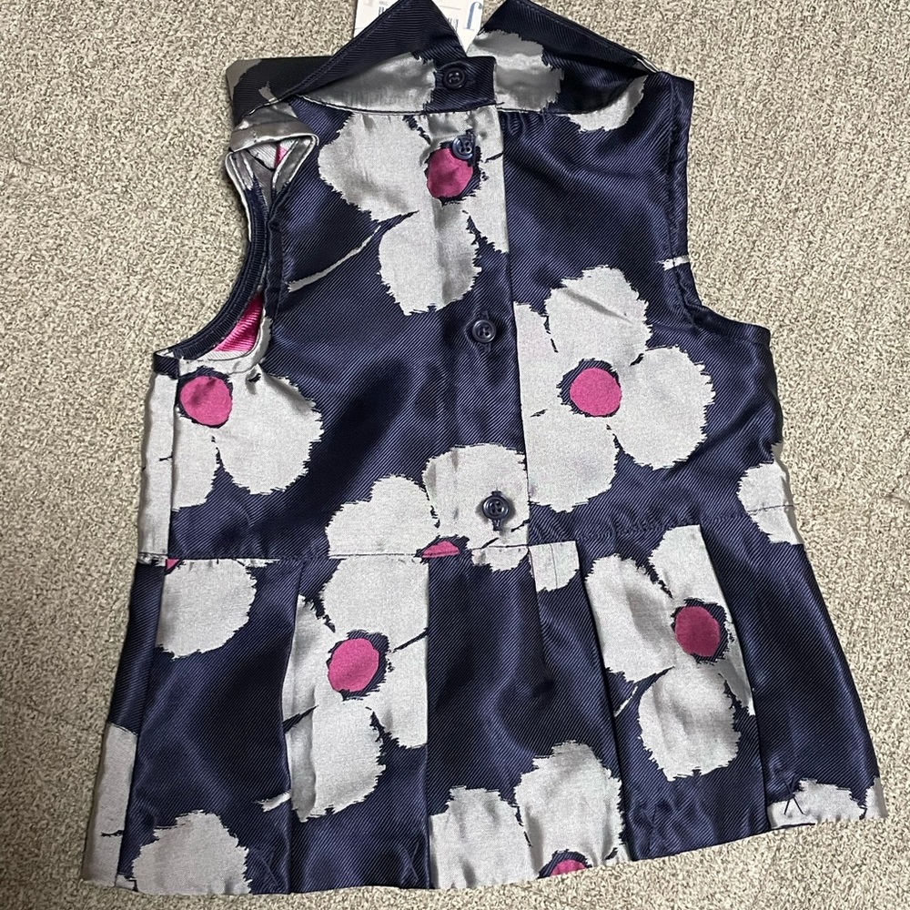 Janie and jack pleated sleeveless too